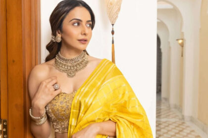 Rakul Preet dazzles in Rs 49K Kanjeevaram saree at Ramayana Delhi event