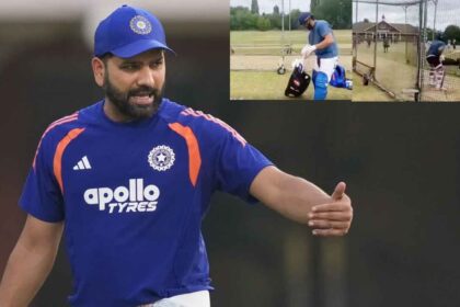 Rohit Sharma hits the nets ahead of England ODI series - WATCH