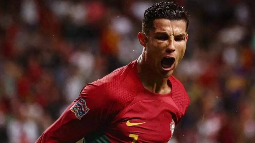 Ronaldo turns hotel window into party balcony as Portugal fans takeover streets -Watch
