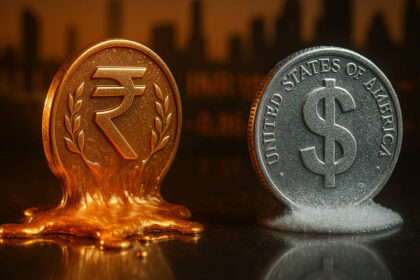 Rupee back in red! Impact of RBI’s forex boost fades; currency breaches 96 versus dollar on rising crude prices
