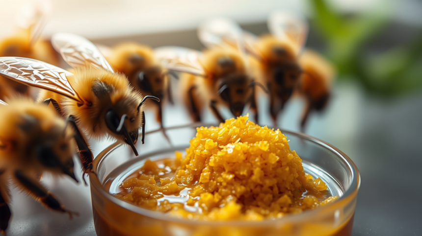 Scientists create a bee superfood that helped colonies produce 15 times more young