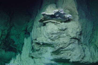 Scientists drilled 1.3 km beneath the Atlantic and found superheated water that may fuel one of Earth’s strangest sunless e
