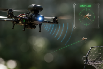 Scientists have built a sonar-guided drone that can find and hunt mosquitoes in mid-air without using insecticides