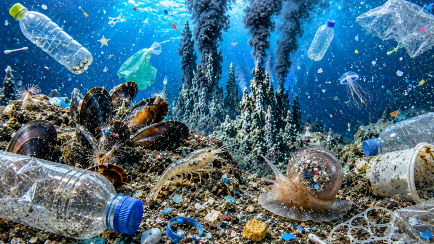 Scientists looked 2,000 metres below the ocean and found microplastics in 92% of deep-sea animals, revealing plastic has reac