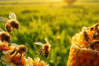 Scientists tagged thousands of bees and found that just a few do most of the work in every hive