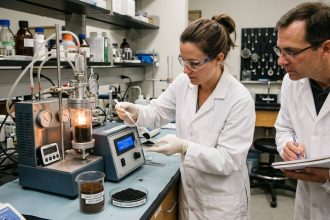 Scientists turned used coffee grounds into a high-energy charcoal-like fuel in just 90 seconds
