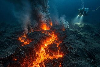 Scientists witness first-ever seafloor spreading as lava creates new ocean floo