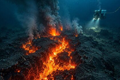 Scientists witness first-ever seafloor spreading as lava creates new ocean floo