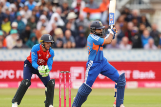 Shreyas Iyer completes 5,000 international runs during captain's knock against England