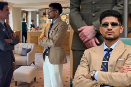 Shubman Gill chats with Federer, becomes only fourth Indian captain to...