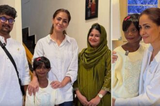 Simran wins hearts as she fulfills differently abled girl's dream