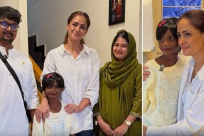 Simran wins hearts as she fulfills differently abled girl's dream