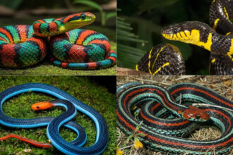 Snakes with the most vibrant colours and patterns in the animal kingdom