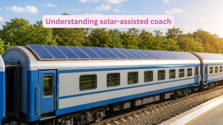 Solar Coach Pilot Benefits: NCR rolls out rooftop-powered rail coach