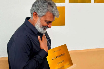 SS Rajamouli reacts to being honored as 'Julliat 2026' in France