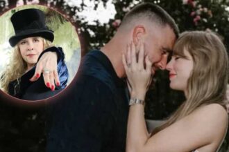 Stevie Nicks performs at Taylor Swift's wedding