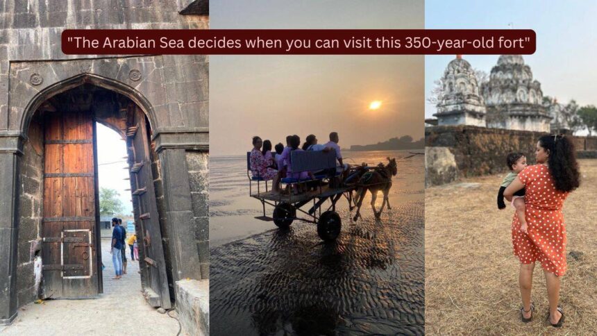 "The Arabian Sea decides when you can visit this 350-year-old fort"; why this Alibag fort is one of the most fascinating heri