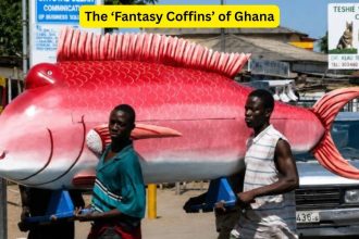 The ‘Fantasy Coffins’ of Ghana; a unique funeral tradition that turns death into celebrations of life and why travellers
