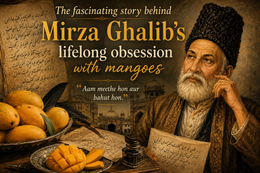 The fascinating story behind Mirza Ghalib's lifelong obsession with mangoes