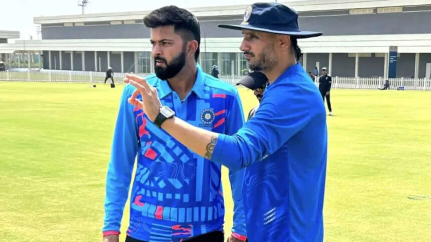 The Harbhajan Singh hand behind Saransh Jain's India breakthrough