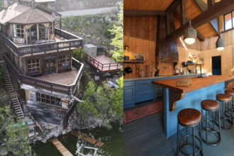 This Airbnb looks like a ship, has a secret treasure room and earns $80,000. Now it's for sale