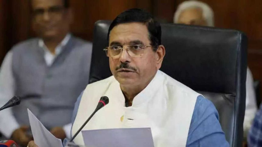 'This is a new subject for me': Pralhad Joshi after taking charge as education minister