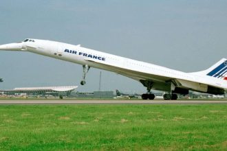 This supersonic jet needed a radiation meter because it flew twice as high as commercial aircraft