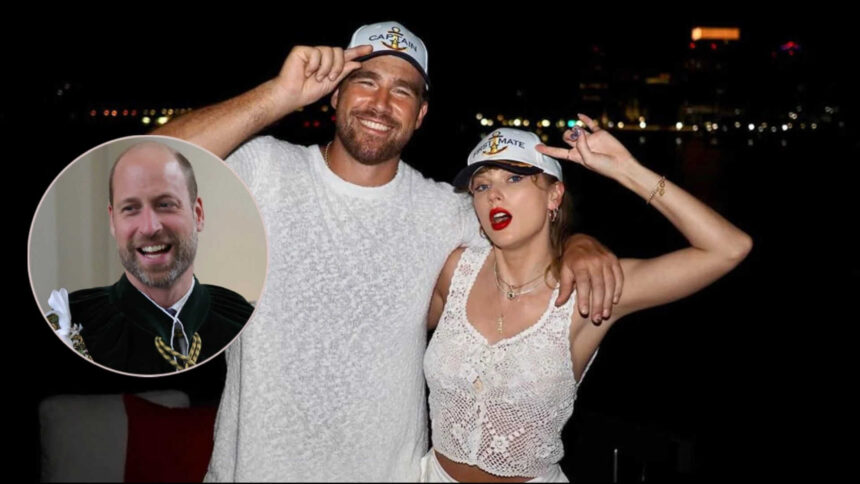 Travis Kelce and Prince William talk about life, FIFA and Taylor Swift