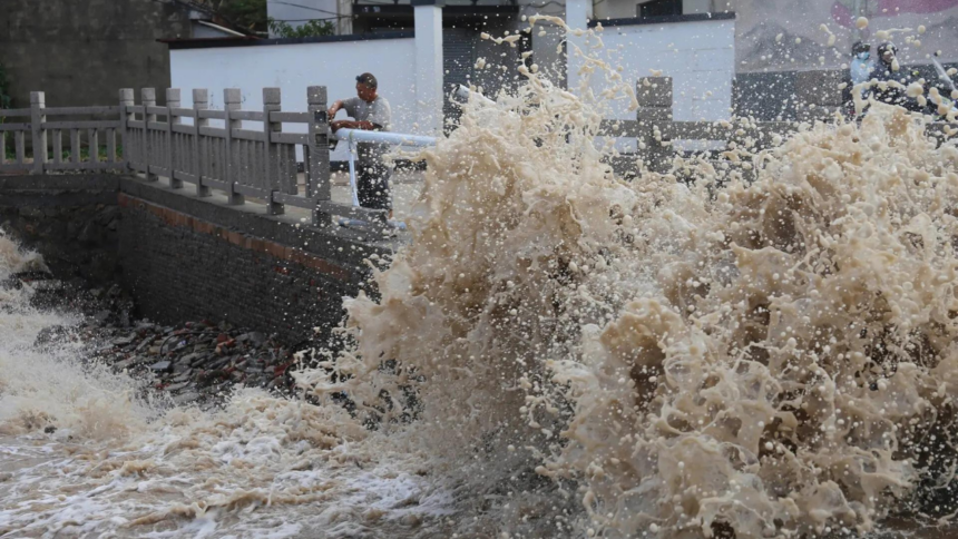 Typhoon Bavi makes landfall in eastern China, over 1 million evacuated