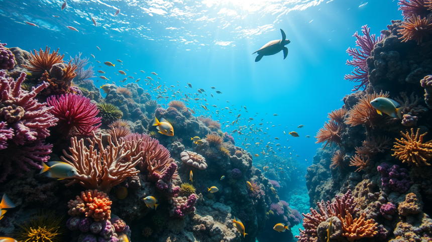 Underwater drone found a coral reef written off in the 1960s still alive