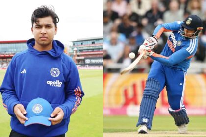 Vaibhav Sooryavanshi's India debut: Two sixes, 10 balls and a record-breaking day
