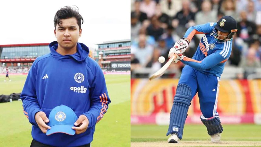 Vaibhav Sooryavanshi's India debut: Two sixes, 10 balls and a record-breaking day