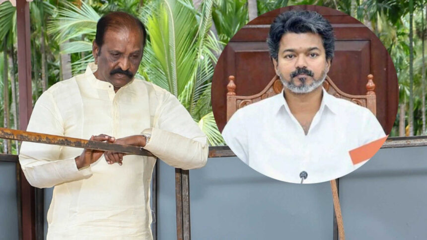 Vairamuthu urges CM Vijay to build a memorial for Bharathiraja
