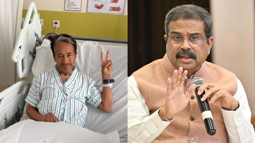 'Victory of democracy... straight from the streets': Sonam Wangchuk hails Dharmendra Pradhan's resignation