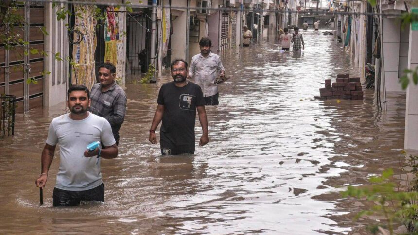 Watch: Heavy rains wreak havoc as Monsoon covers entire India; videos capture water logging, traffic jams & destruction