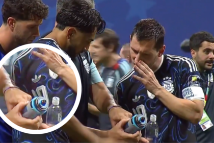 Watch: Messi's reaction after Argentina players find England goalkeeper's secret penalty notes