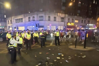 Watch: Morocco fans clash with police in London; Paris stays calm after France win
