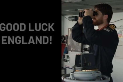 Watch: UK Armed Forces cheer on England with 'Norway may row, England roars' message