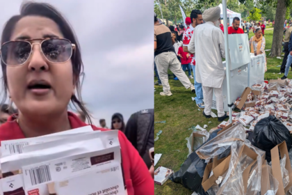 Watch video: 'Native' Canadian woman blames Indians for throwing trash during Canada Day celebrations, says 'you should be as