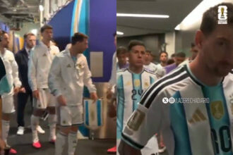 Were Argentina under more pressure than usual? Messi's pep talks fuel fan theories – Watch