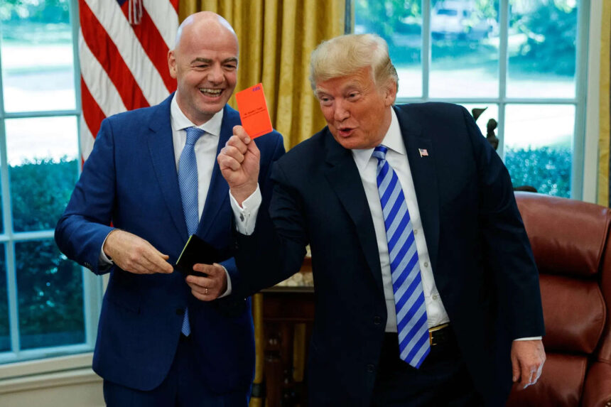 Why IOC won't investigate Infantino over Trump's role in Balogun red-card row