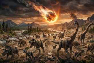 Why the dinosaurs disappeared: The asteroid that ended their reign struck Earth with a force of around 100 million megatons