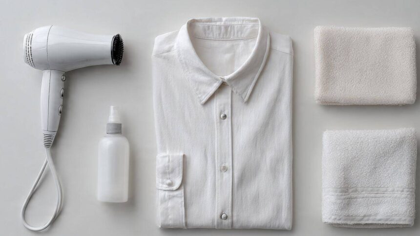 5 simple ways to remove wrinkles from clothes without using an iron