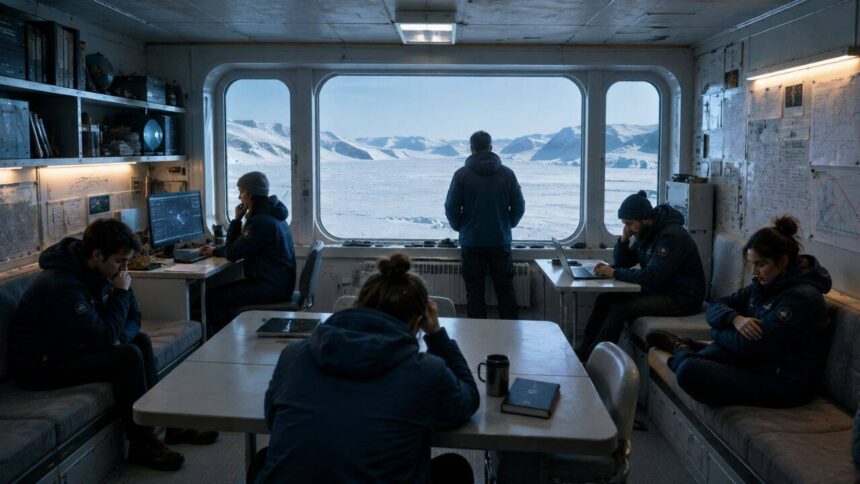 Antarctica study reveals how 10 months of isolation changed crew psychology