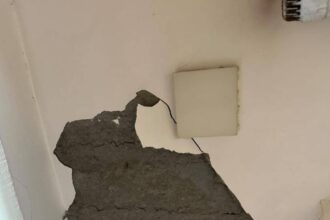 Balcony ceiling collapses in condo, buyers allege negligence by builder, demand probe