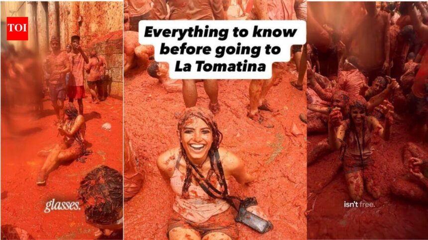 Bollywood made it look magical, but reality is “messy and smelly”: Indian female traveller reveals what Spain's La Tomati