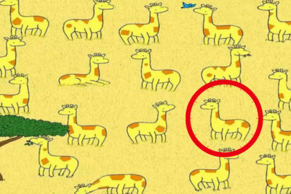 Brain teaser: Only sharp eyes can spot 1 out of 20 giraffes without a twin in 10 seconds in this safari landscape