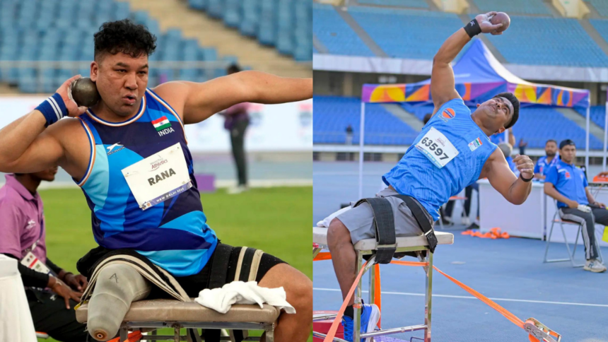 CWG: Soman Rana wins gold, Shubham Juyal takes silver in Para Shot Put F57