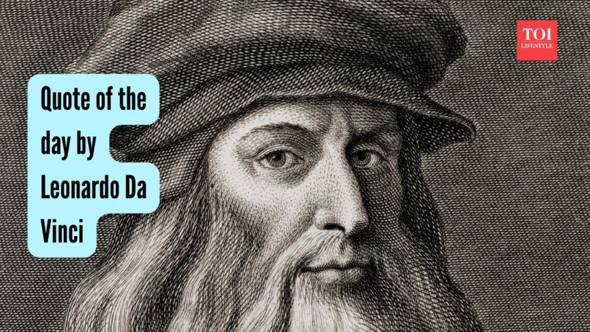 Da Vinci On Self-Mastery: Quote unpacks inner strength; self-control becomes practical skill