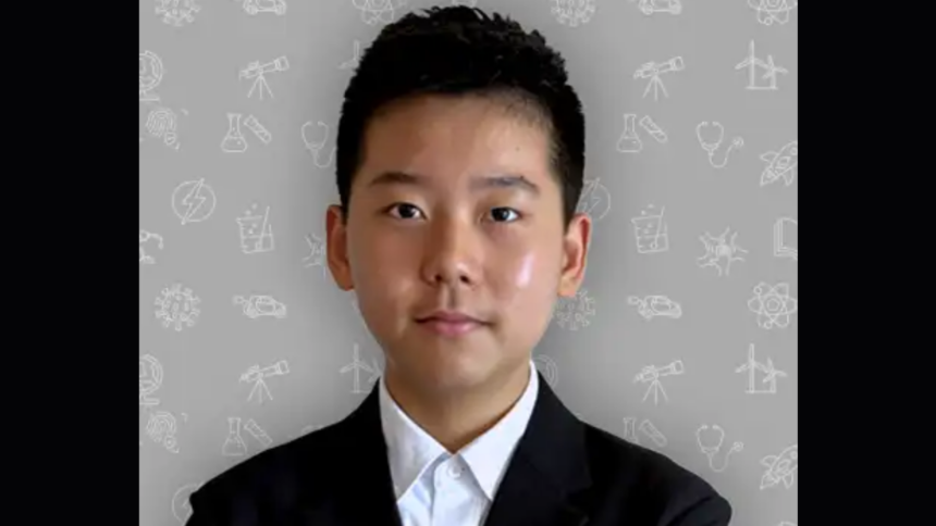Houston student Aiden Jo, 14, and his origami-inspired answer reached a national science final